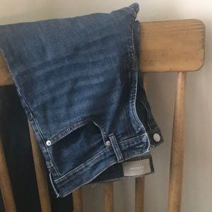 Everlane Cheeky Straight Jean Faded Indigo Wash